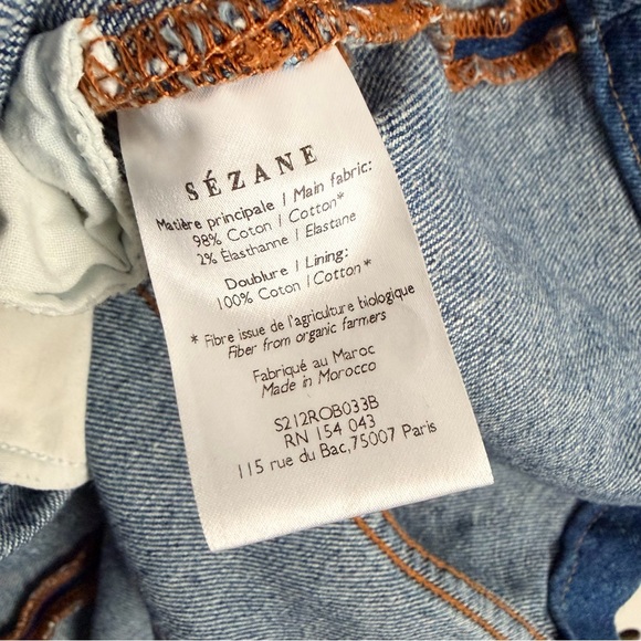 Sezane Alberta Dress - Denim - Picture 6 of 8